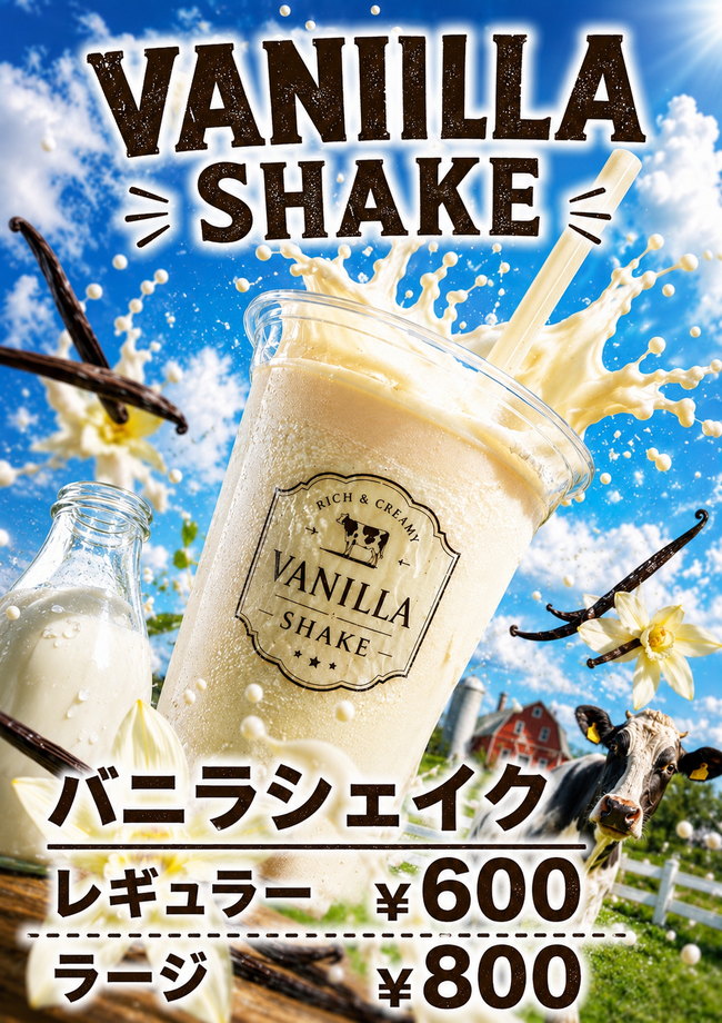 バニラシェイク
