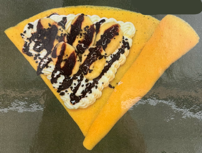 チョコバナナナッツ生クリーム