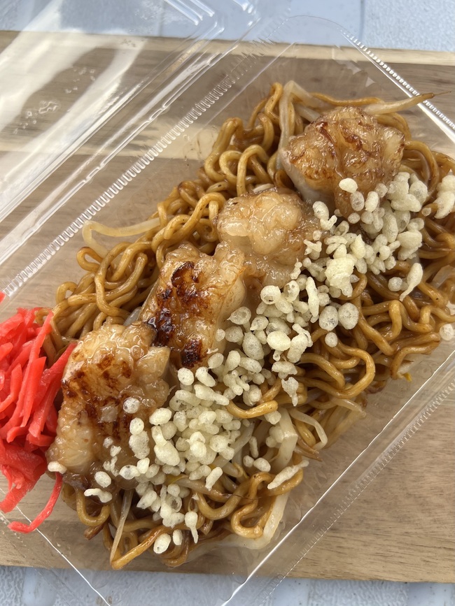 黒毛和牛ホルモン焼きそば