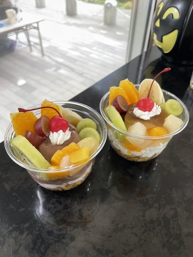 プリンアラモード