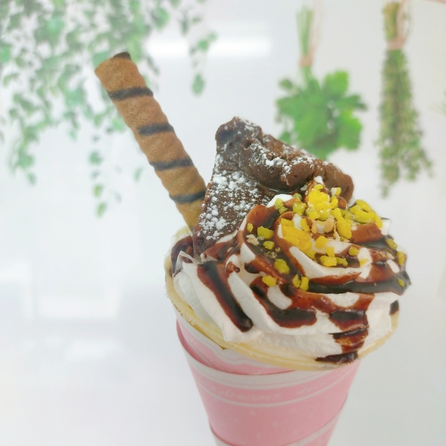 チョコブラウニークレープ