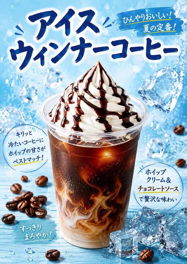 アイスウィンナーコーヒー