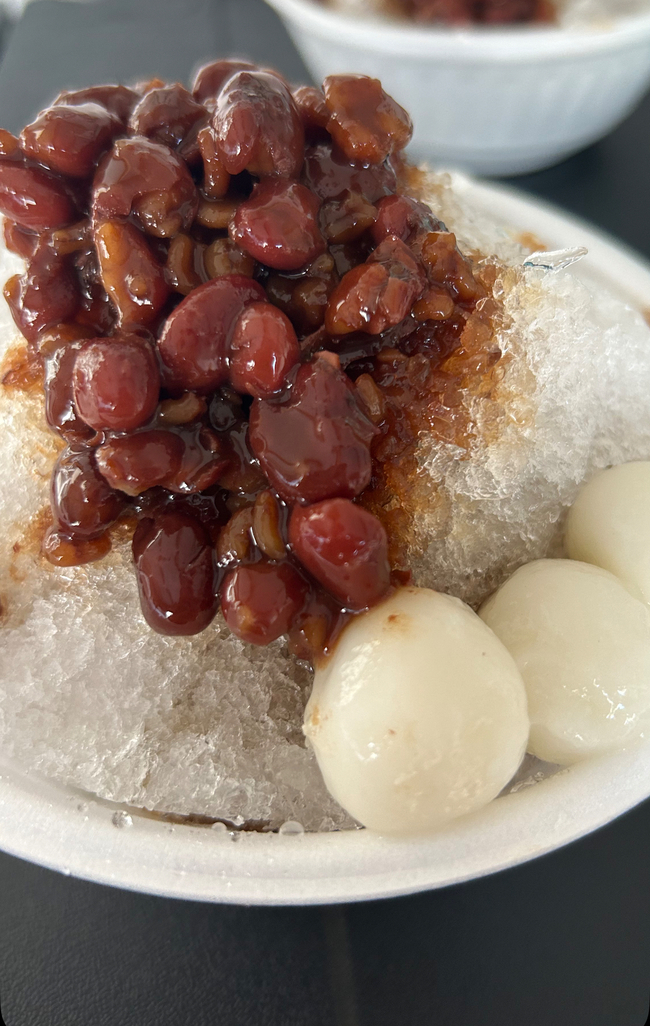 麦入りぜんざい