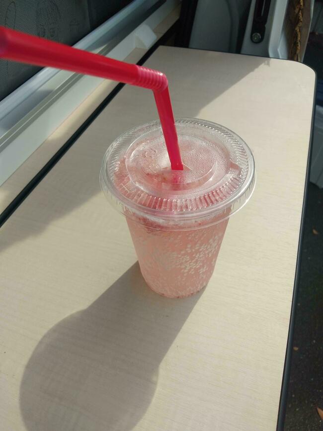 雪いちごサイダー