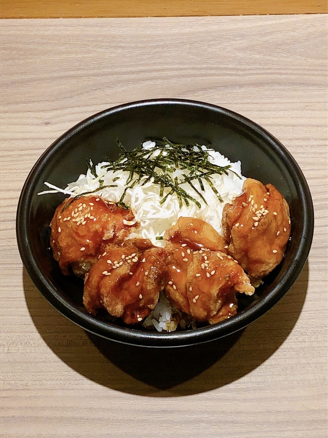 唐揚げ照り焼きチキン丼