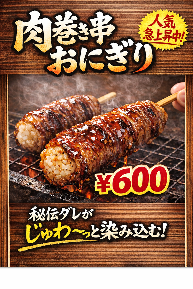 肉巻き串おにぎり