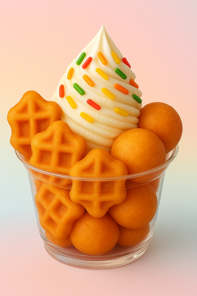 ミニわっふるドーナツ