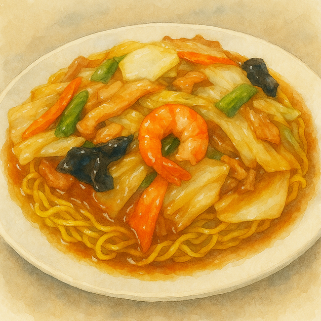 あんかけ焼きそば