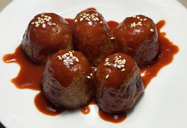 ヤンニョムたこ焼き