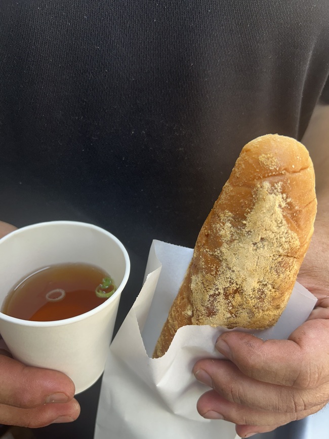 お好きな揚げパンとスープセット