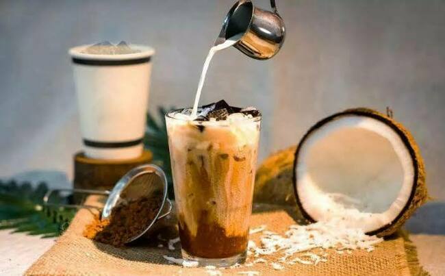 ココナッツミルクコーヒー