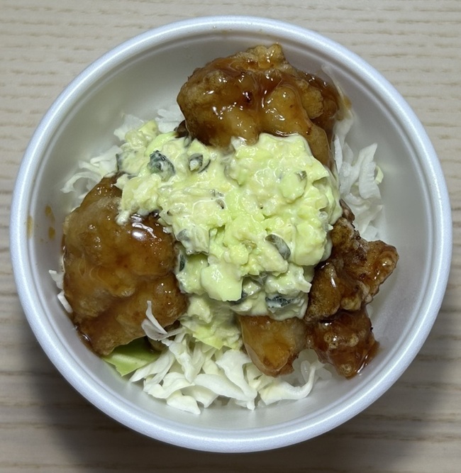 ミニチキン南蛮丼