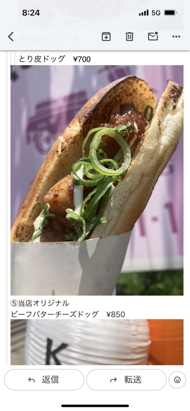 とり皮ドッグ