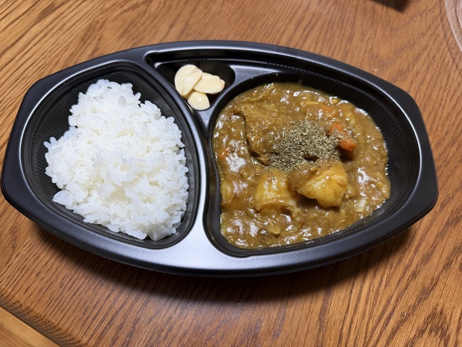牛すじ煮込みのカレーライス