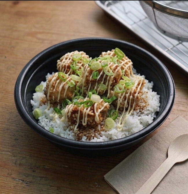 から揚げ丼