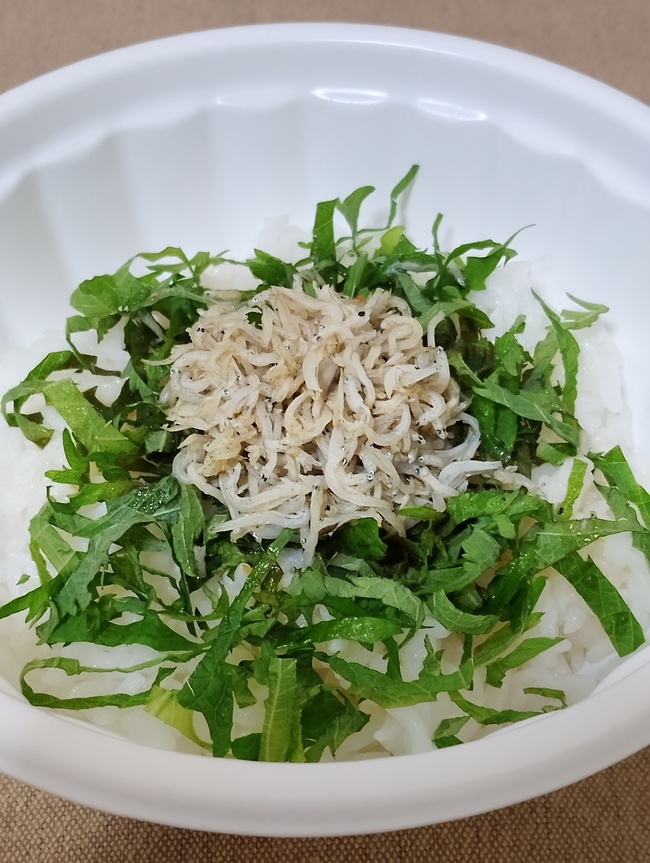 甘辛しらす丼ぶり