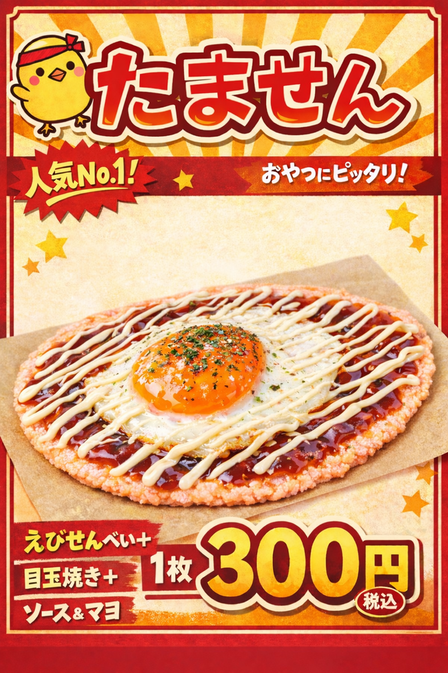 たまごせんべい