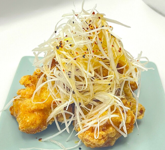 から揚げ（ネギ塩トッピング）4個