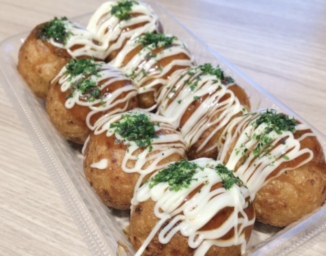 揚げたこ焼き