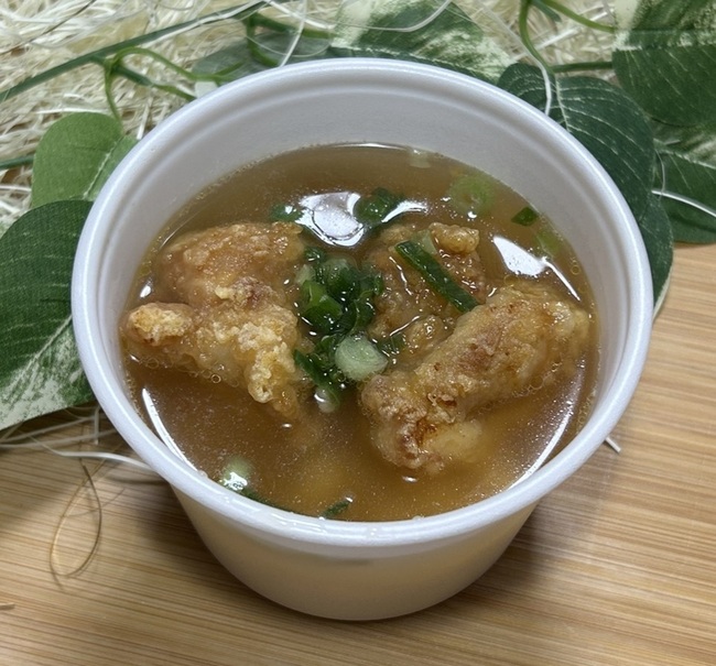 唐揚げだし茶漬け