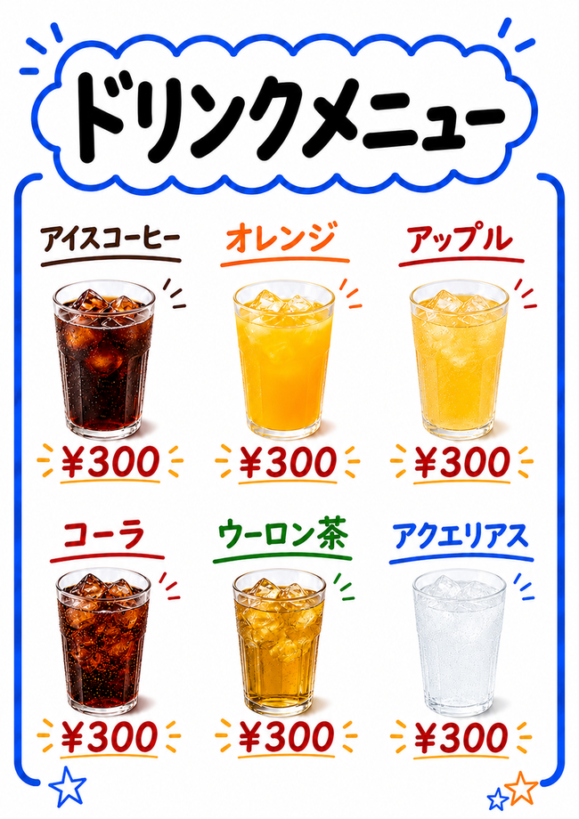ソフトドリンク