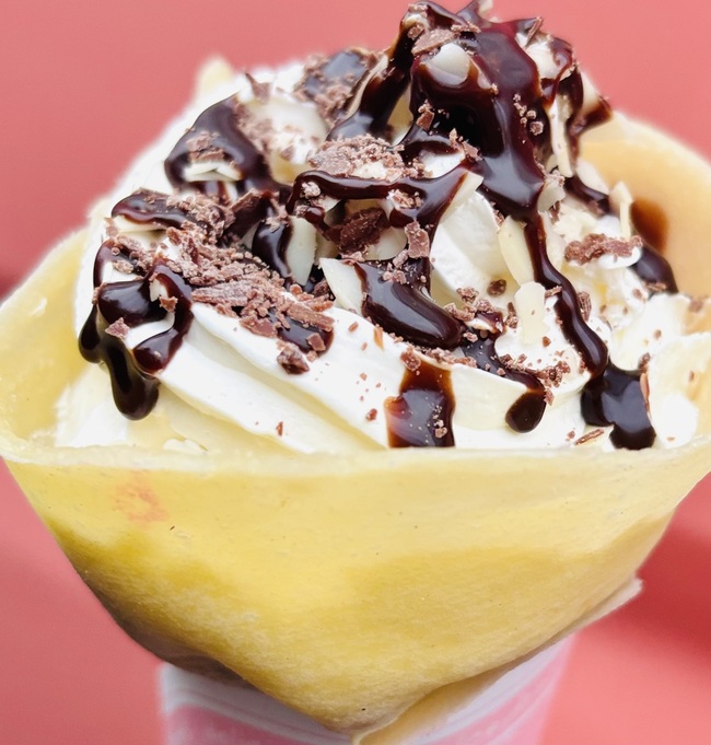 ダブルチョコクレープ