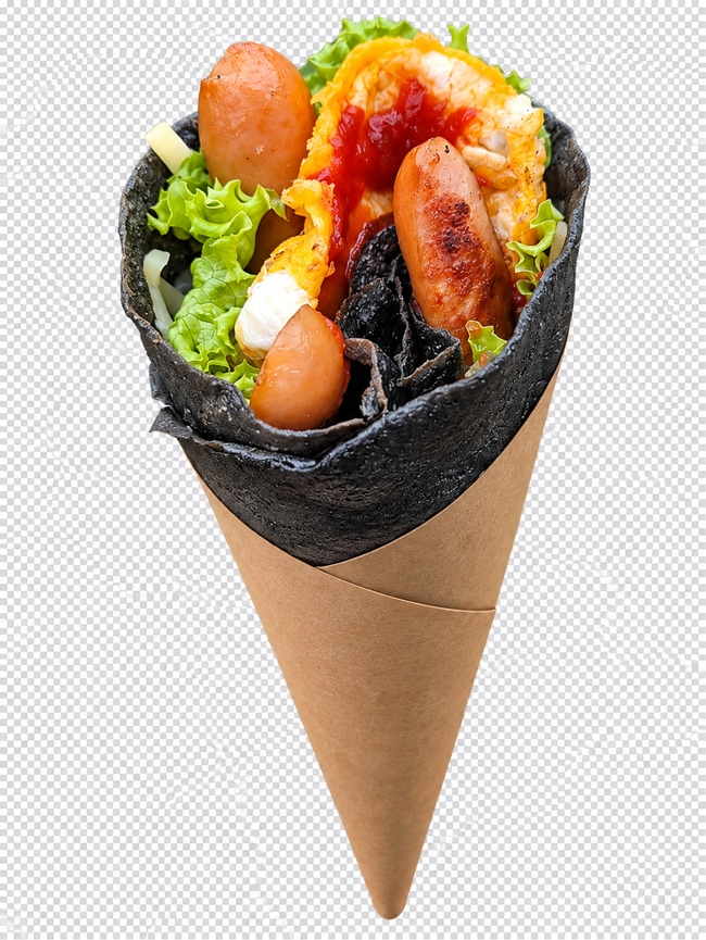 ソーセージチーズエッグ