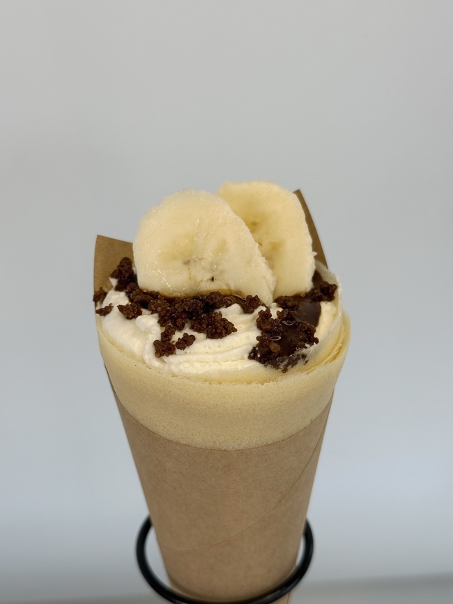 バナナチョコ生クリーム