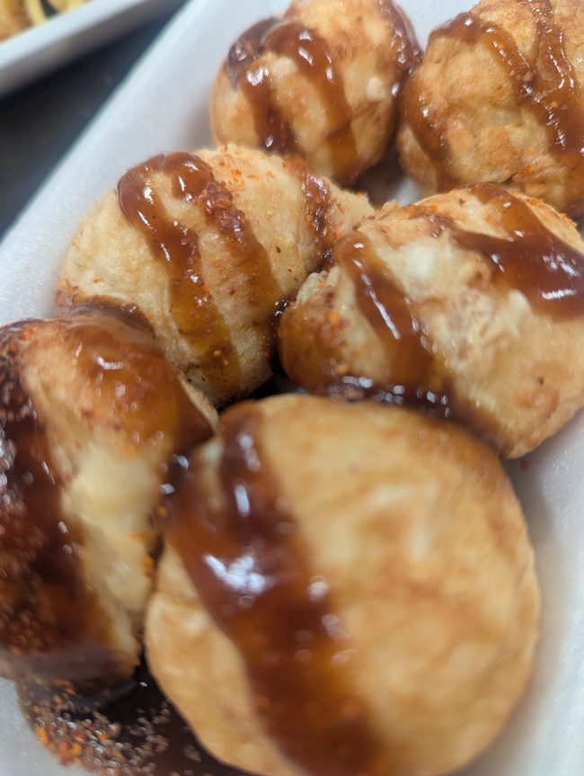 一味唐辛子たこ焼き(6個入り)