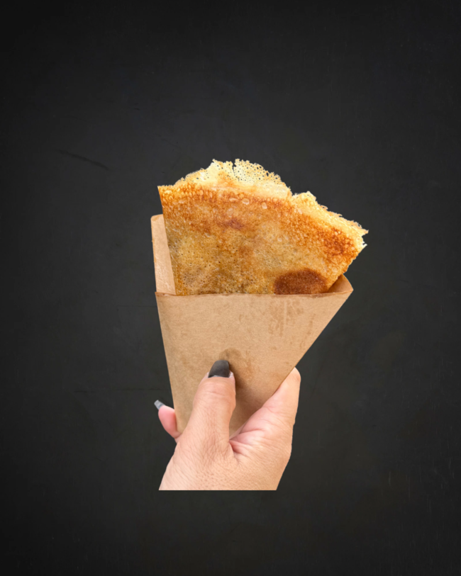 米粉クレープ（シナモンシュガーバター）