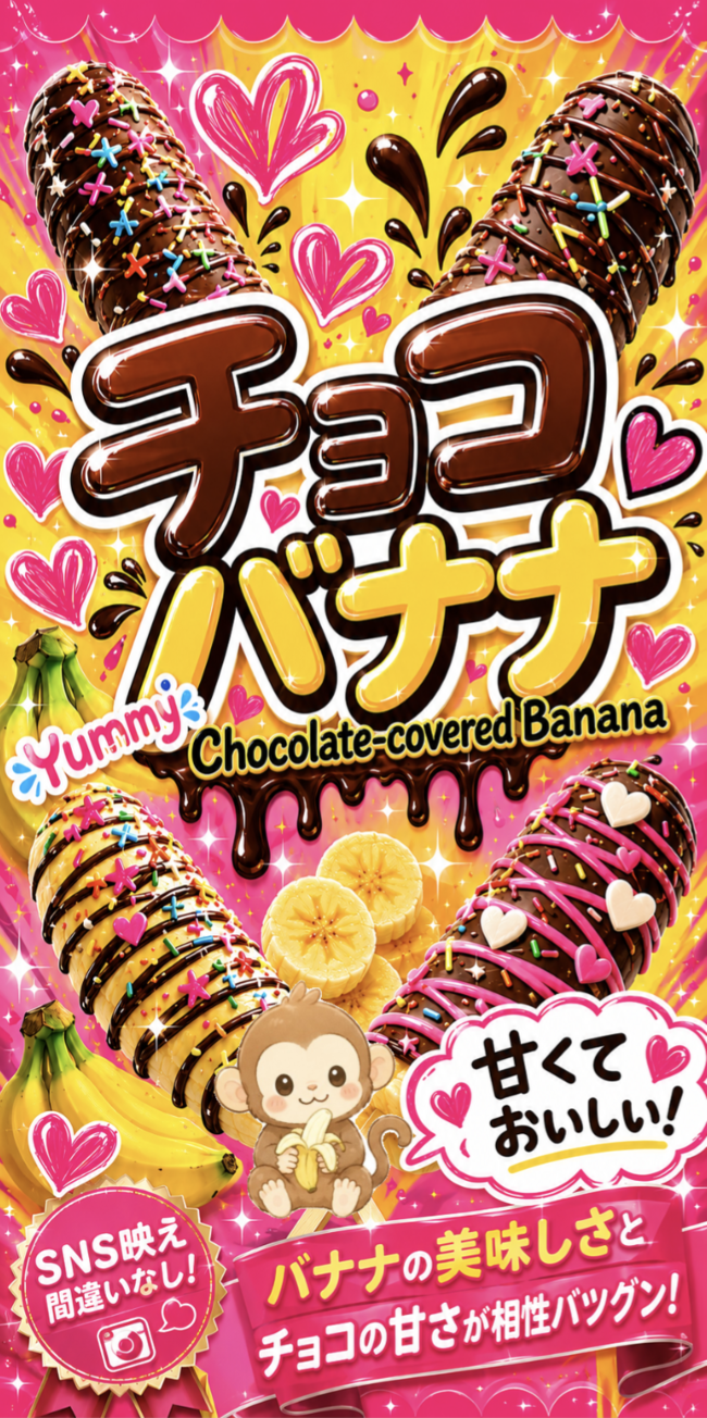 チョコバナナ
