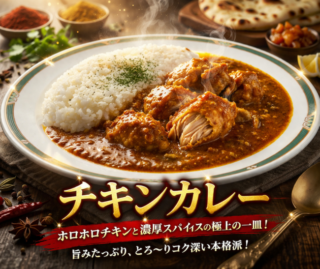 チキンカレーライス