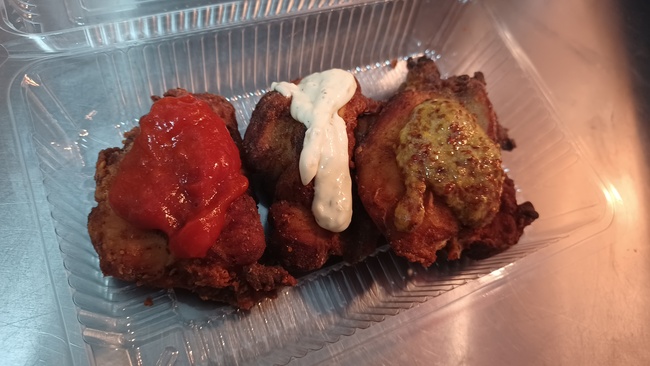 唐揚げ(塩麹 白出汁３種)１ヶ