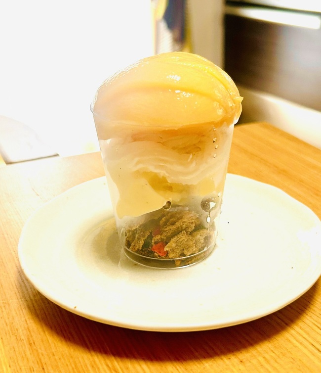 桃パフェ