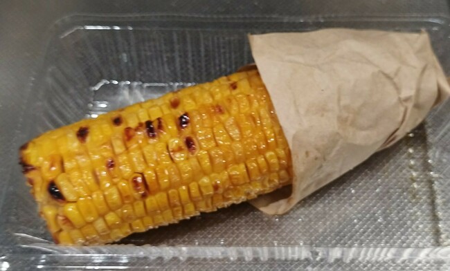焼きとうもろこし