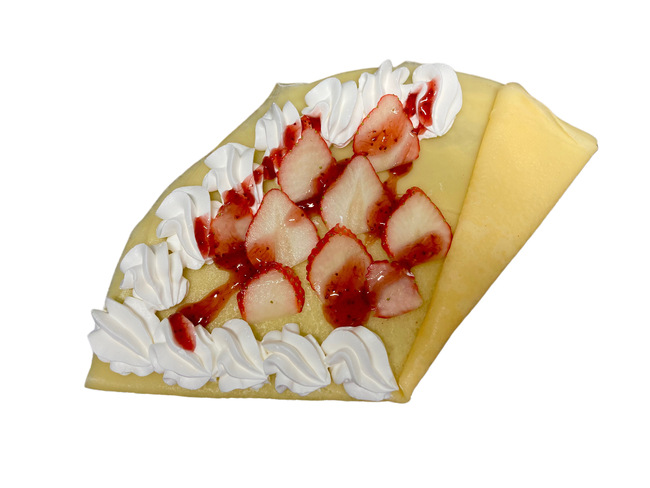 いちごのクレープ