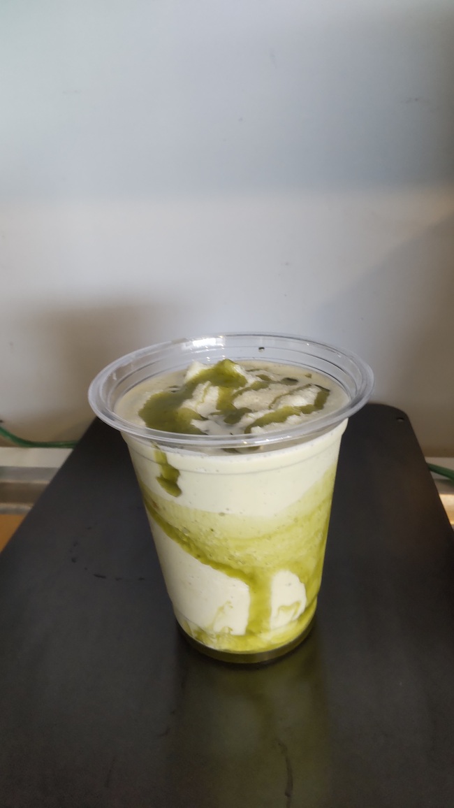 シェイク（抹茶ソース）