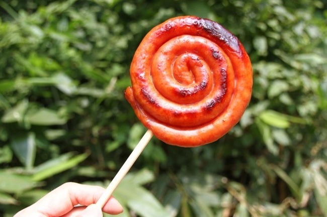 ぐるぐるウインナー