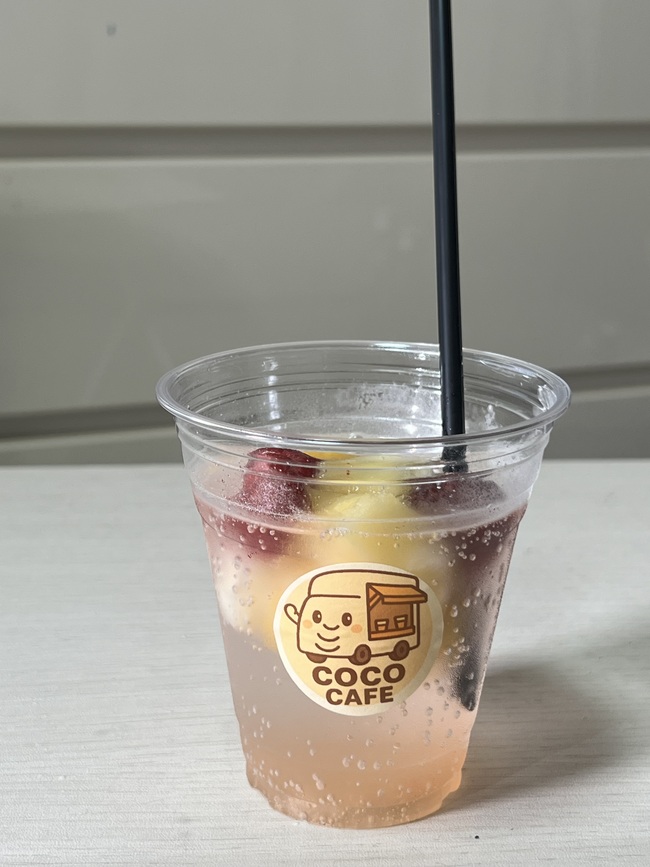 ホワイトピーチソーダ