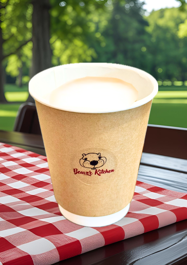 濃厚ミルクのホットカフェラテ