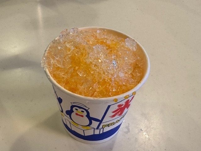 マンゴーかき氷