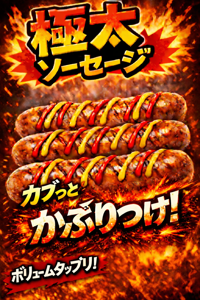 極太ソーセージ