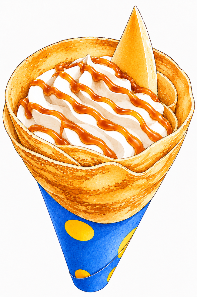 キャラメルバナナホイップ