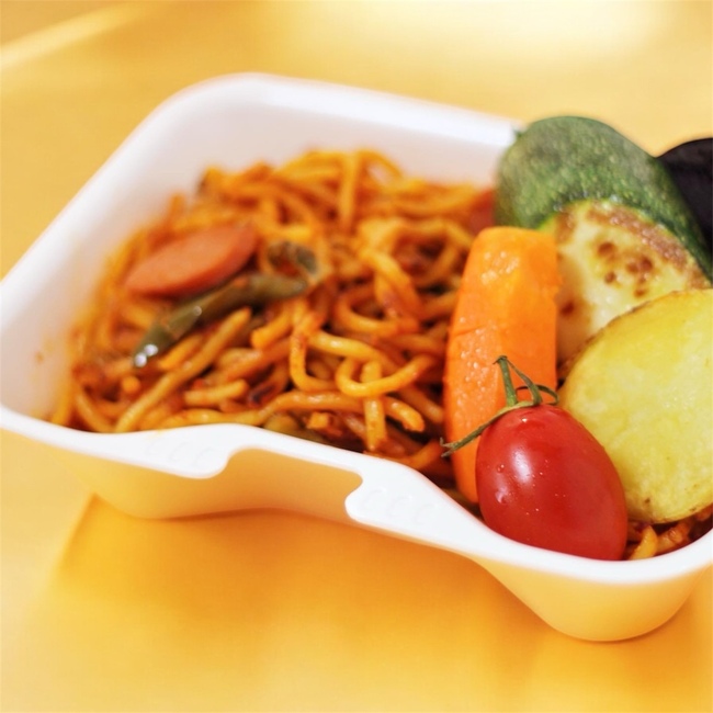 ナポリタン風焼きそば「ミニナポ焼き」