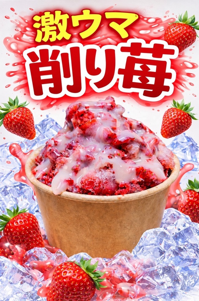 削りイチゴ