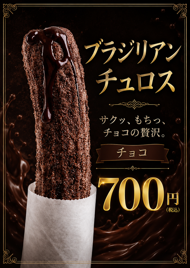 ブラジリアンチュロスチョコ
