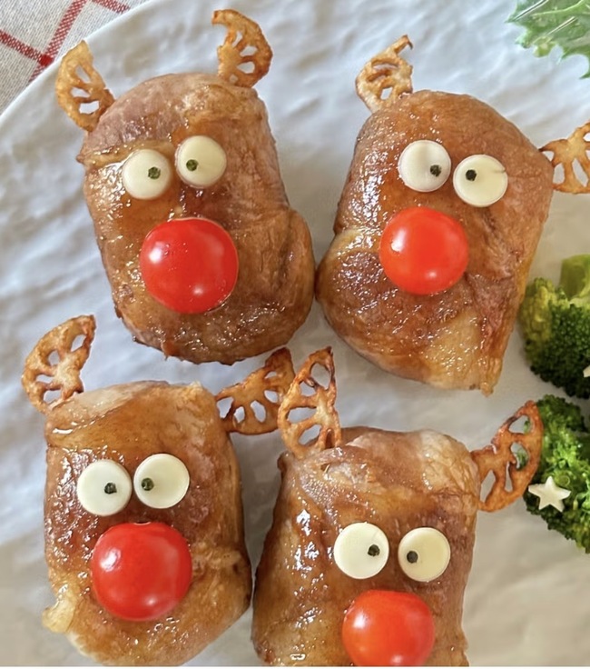 トナカイ肉巻きおにぎり