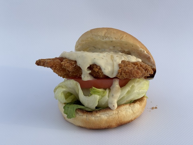 タルタルチキンバーガー