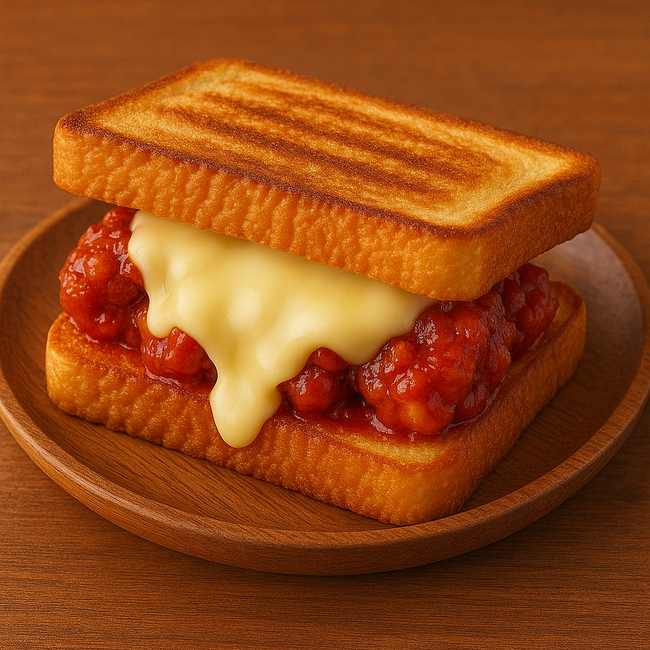 チーズヤンニョムチキンサンド