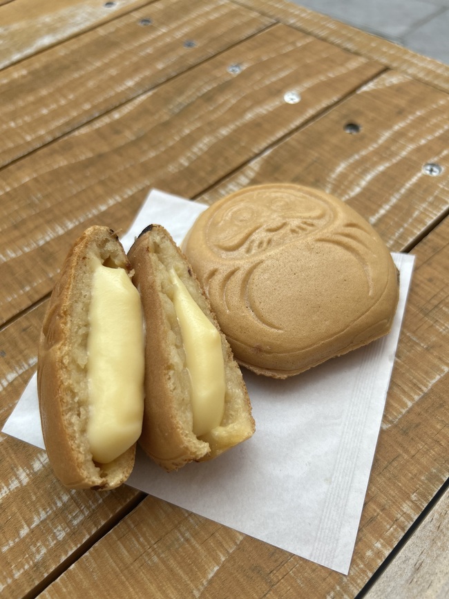 だるま型たい焼きカスタード